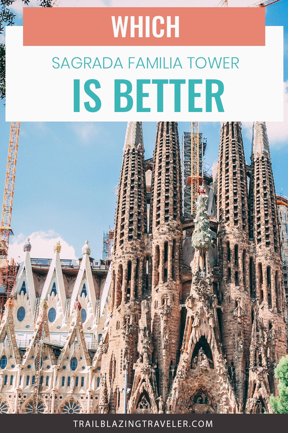 The towers of the Basilica of the Sagrada Família - which is better?