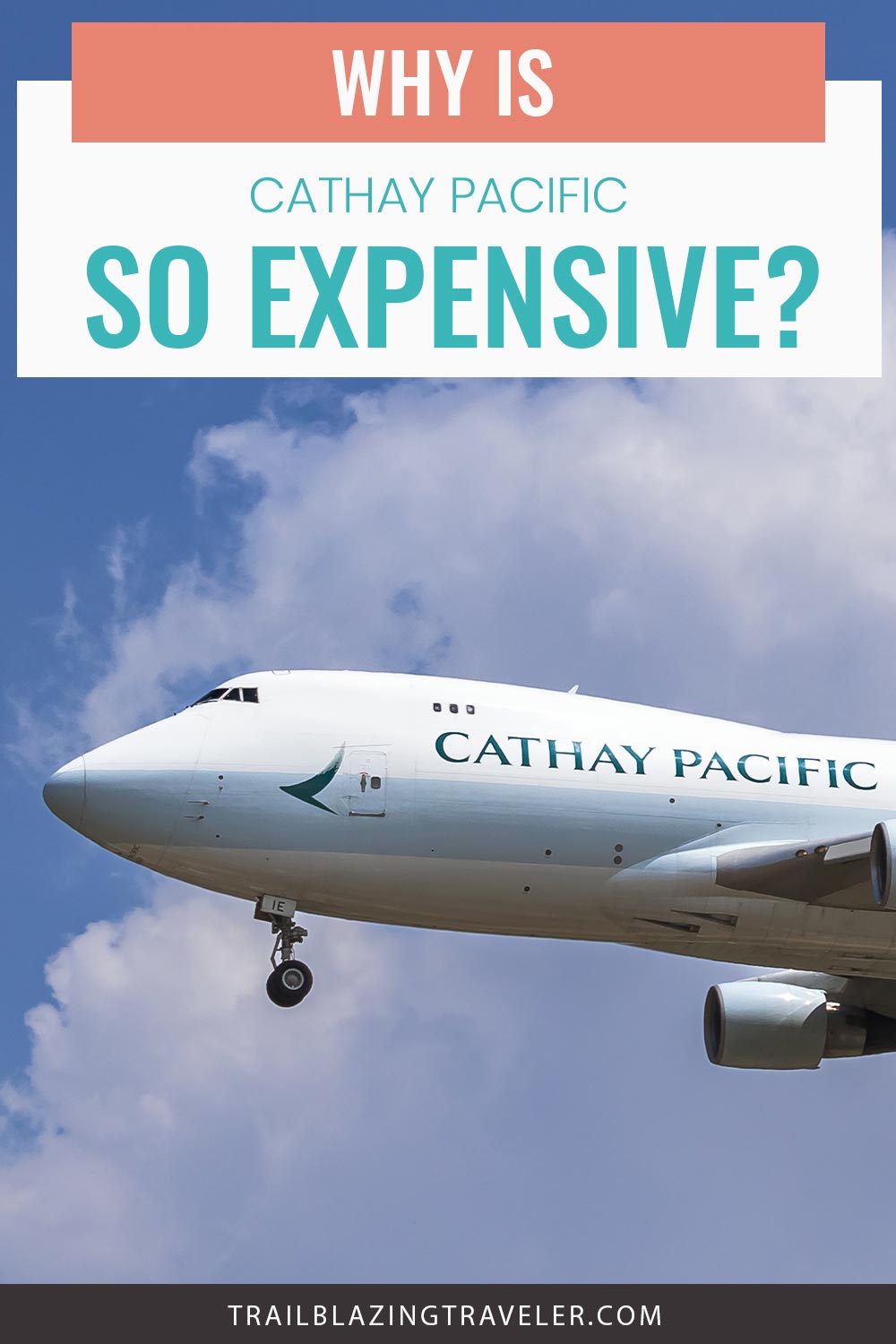 A white passenger plane - Why Is Cathay Pacific So Expensive?