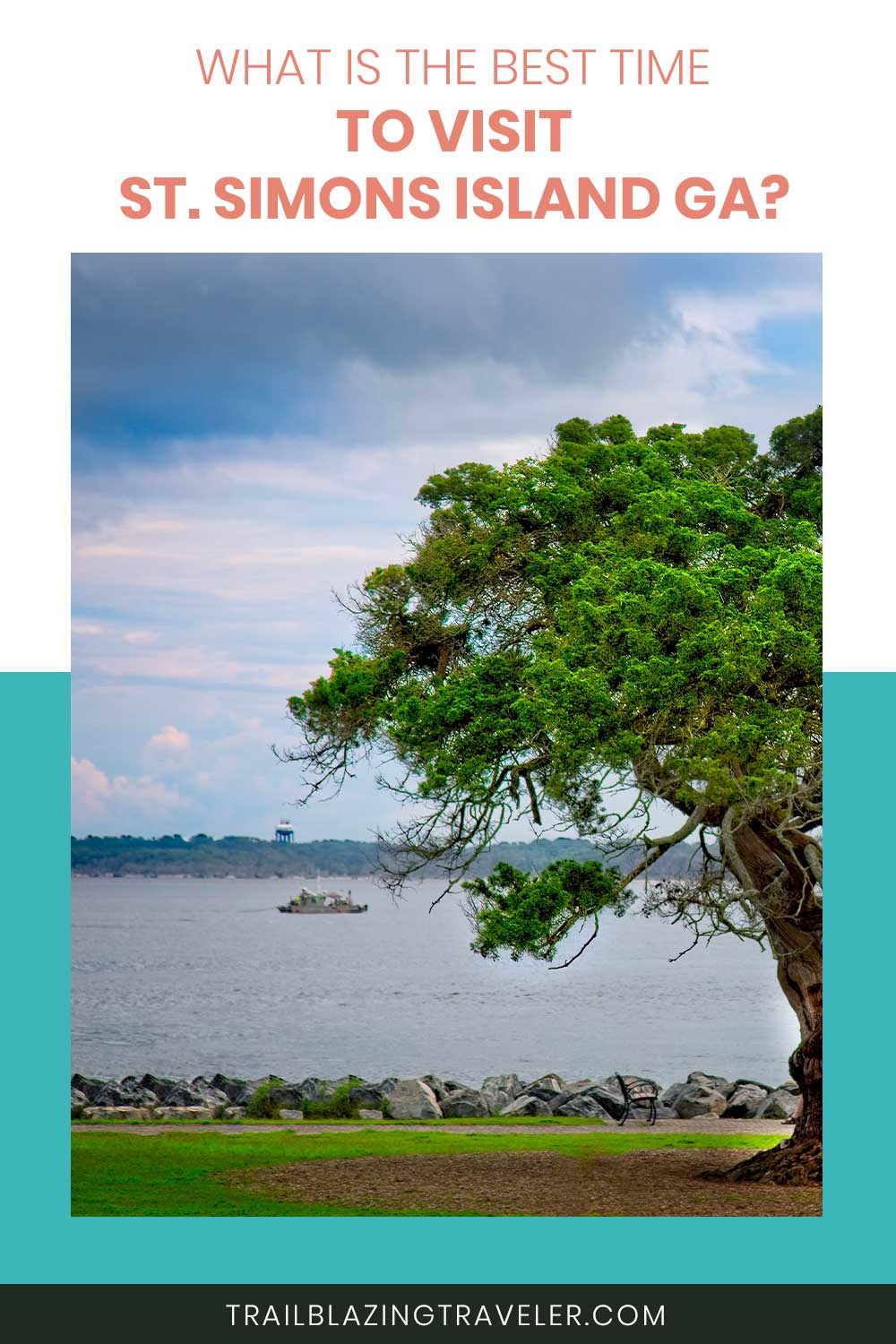 A big tree in front of a lake - What Is The Best Time To Visit St. Simons Island GA?